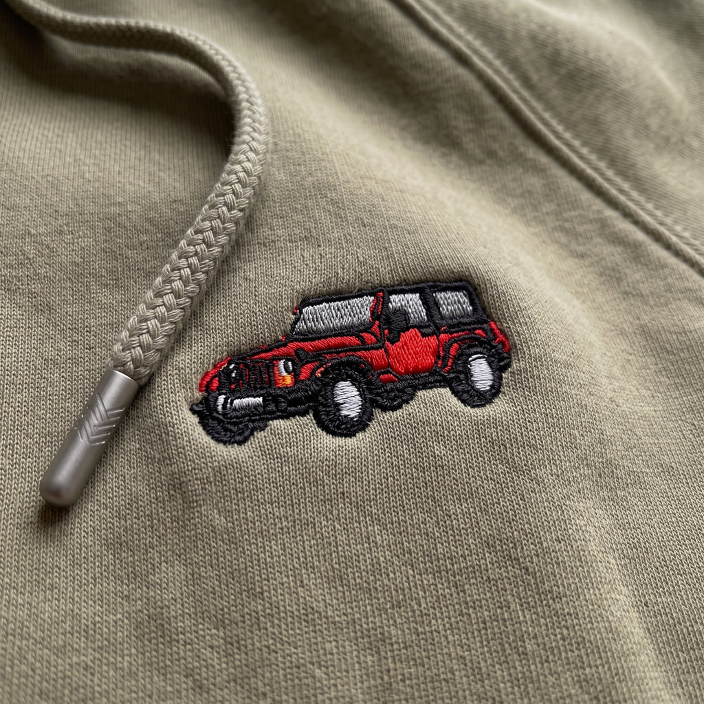 Sweat Jeep Wrangler
