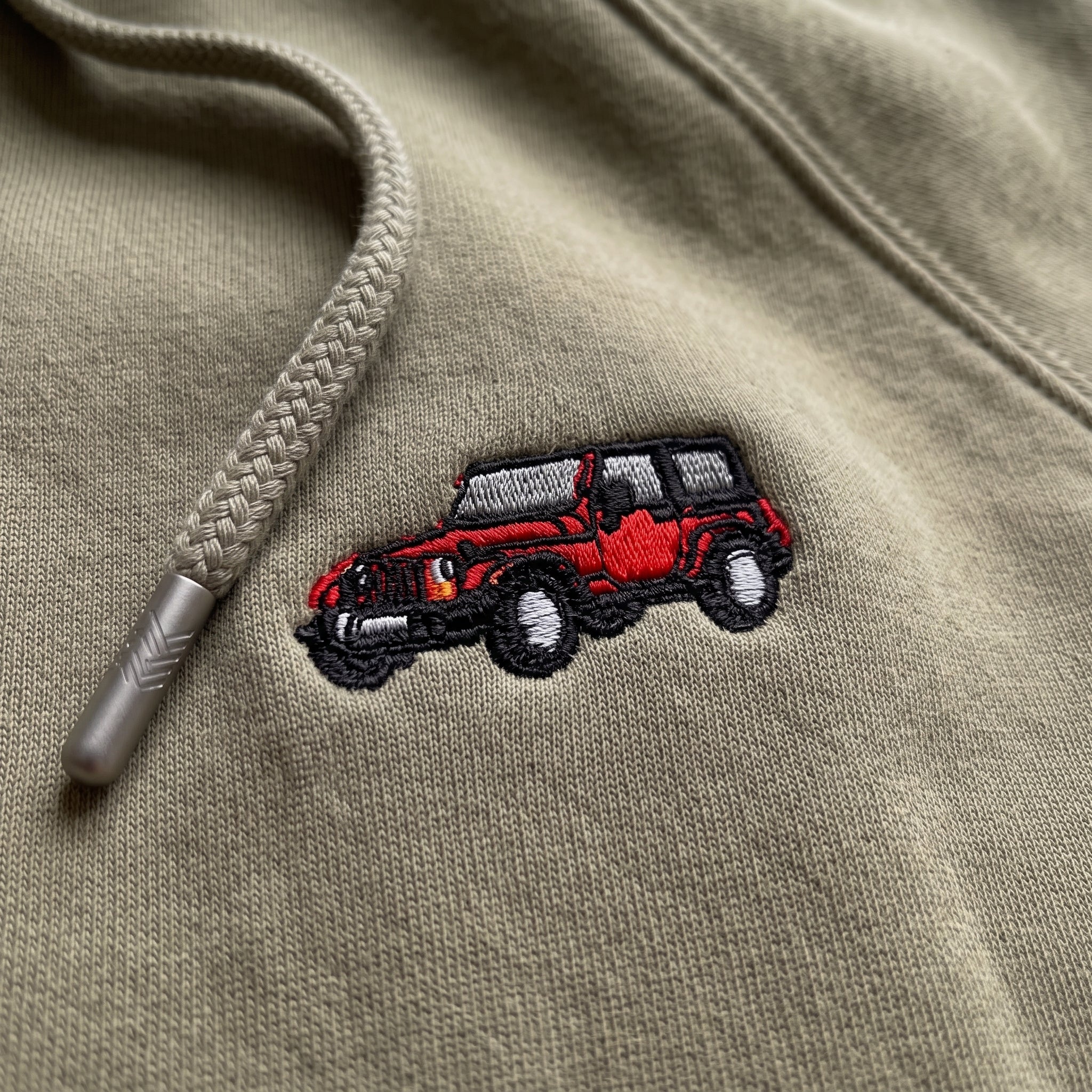 Sweat Jeep Wrangler
