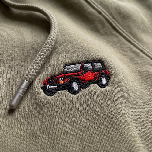 Sweat Jeep Wrangler