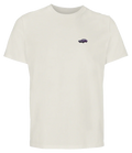 T-shirt Overcut écru à broderie Dodge Challenger, vue de face
