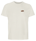 T-shirt Overcut écru à broderie Lamborghini Huracán, vue de face