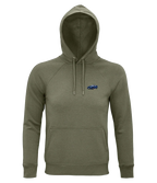 Sweat à capuche Overcut kaki à broderie Nissan Skyline GT-R R34, vue de face