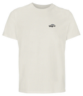 T-shirt Overcut écru à broderie Volkswagen Karmann Ghia, vue de face